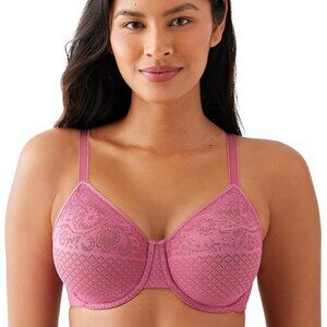 Wacoal 857210 Visual Effects Full Coverage Underwire Minimizer Bra 36DD PINK